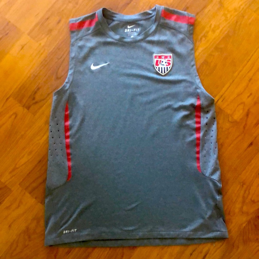 Nike US Soccer Training Jersey Vest Size Large USMNT